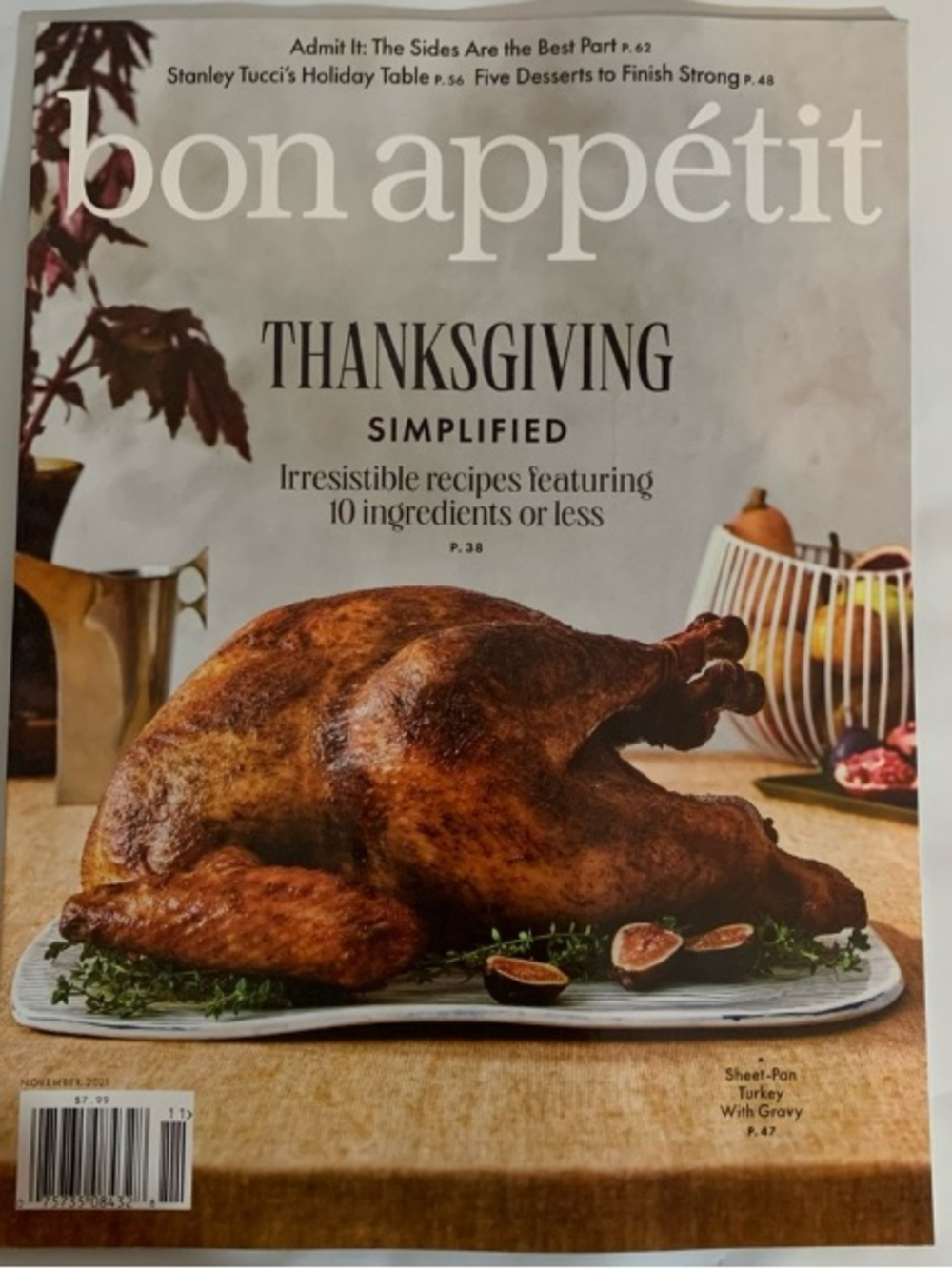 Thanksgiving Simplified Magazine - Brown Cover